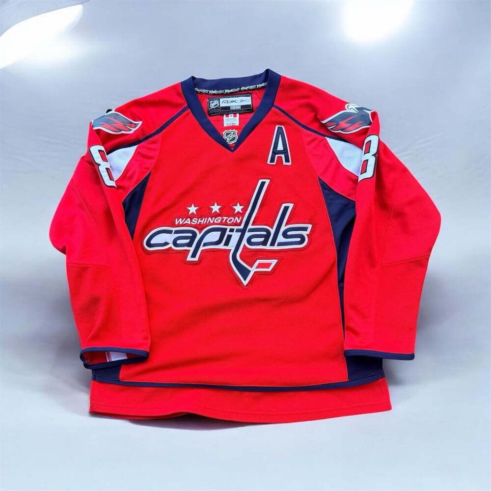 Reebok Washington Capitals Alexander Ovechkin Jersey Size M Red 107